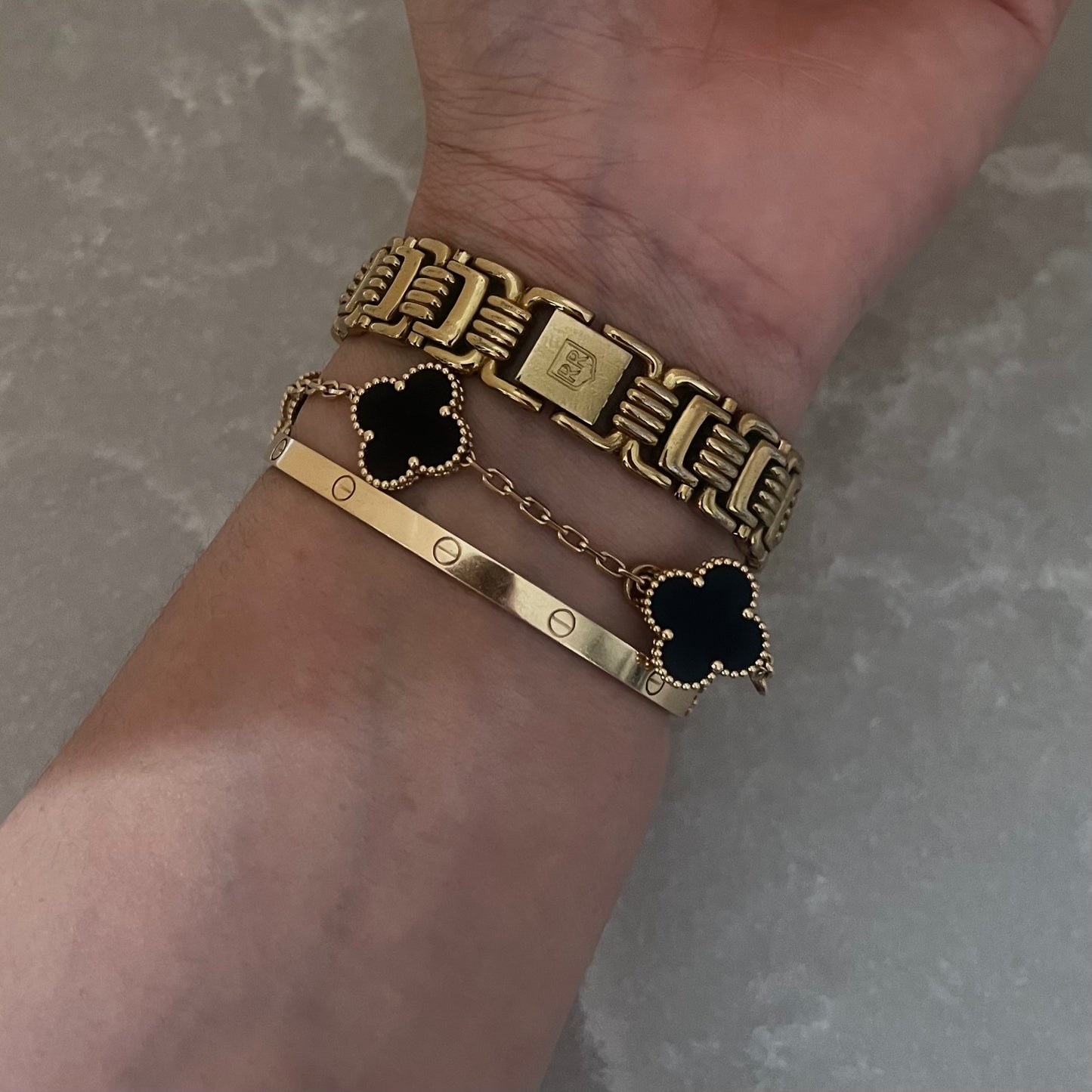 Vintage 23 Gold Plated Raymond Renee Watch