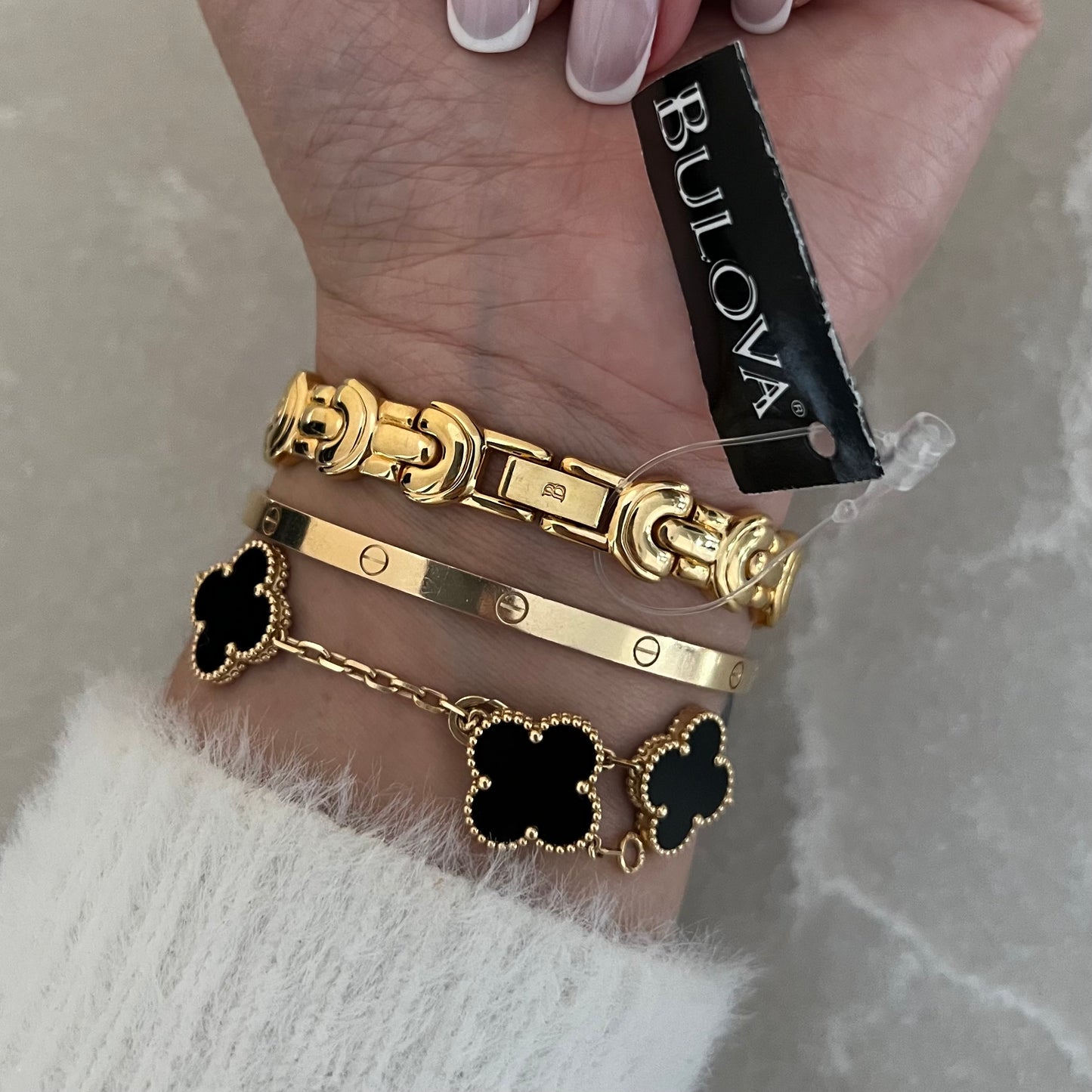 Vintage Bulova Gold Watch